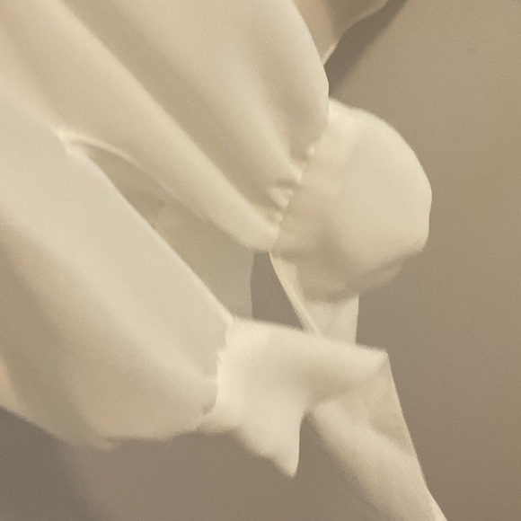 Nanette Lepore Cream Lace Accent Blouse - Picture 4 of 4